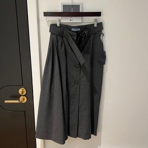 Prada schoolgirl skirt NWT
